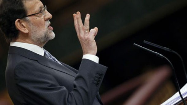 Mariano Rajoy Espainiako Gobernuko presidentea.