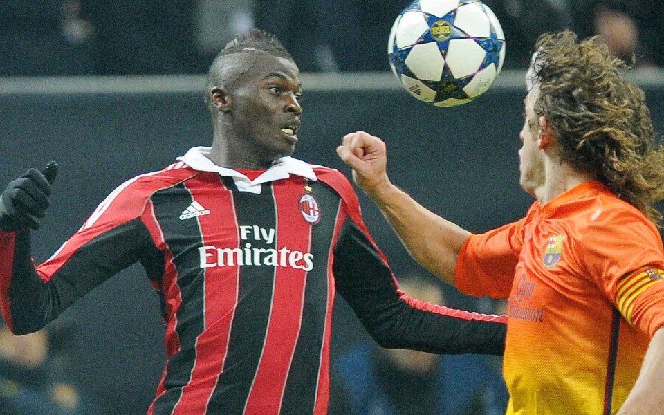 Milan-Bartzelona (2-0). EFE