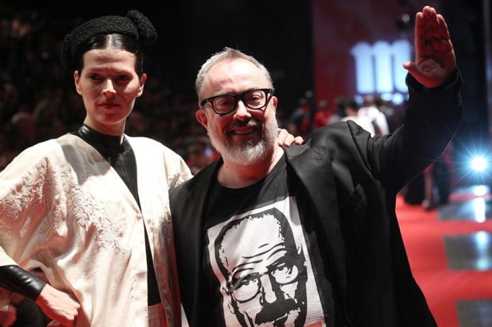 Bimba Bose eta Alex de la Iglesia. Argazkia: EFE