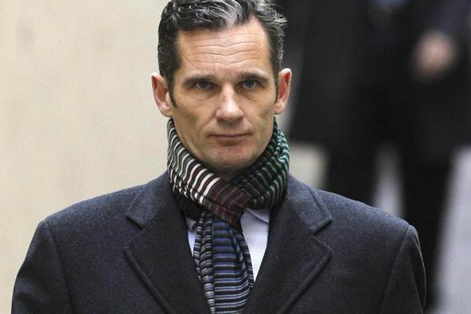 Iñaki Urgangarin, Palmako Epaitegietara iristen. Efe. 