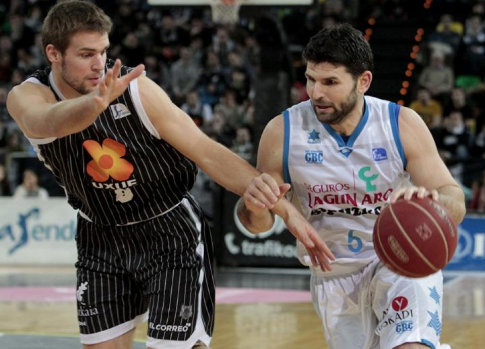 Uxúe Bilbao Basket-Lagun Aro GBC (91-72). EFE