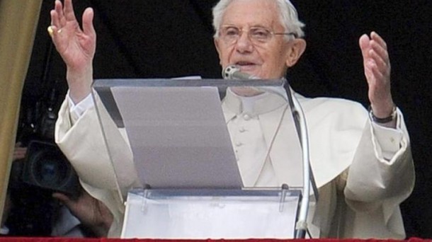 El papa Benedicto XVI. EFE.