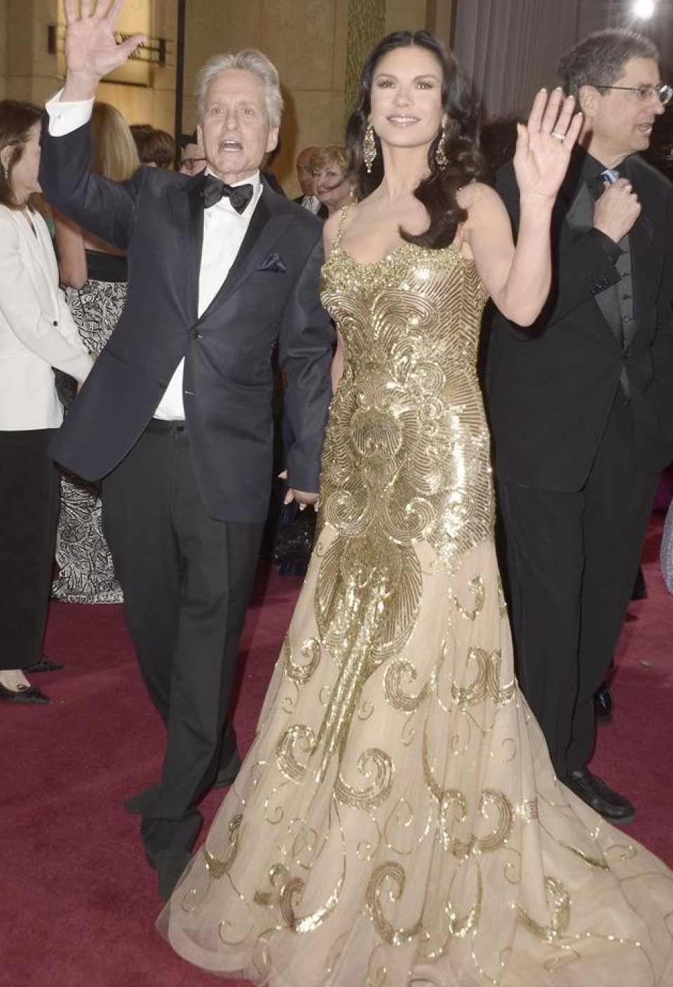 Michael Douglas eta Catherine Zeta-Jones. Argazkia: EFE