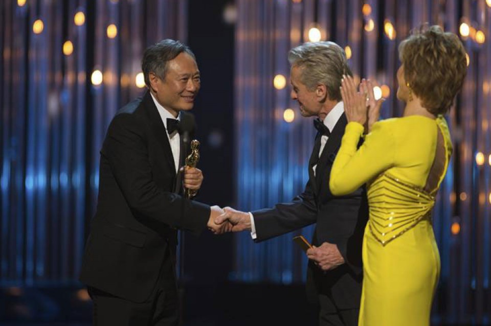 Ang Lee, Michael Douglas eta Jane Fonda. Argazkia: EFE