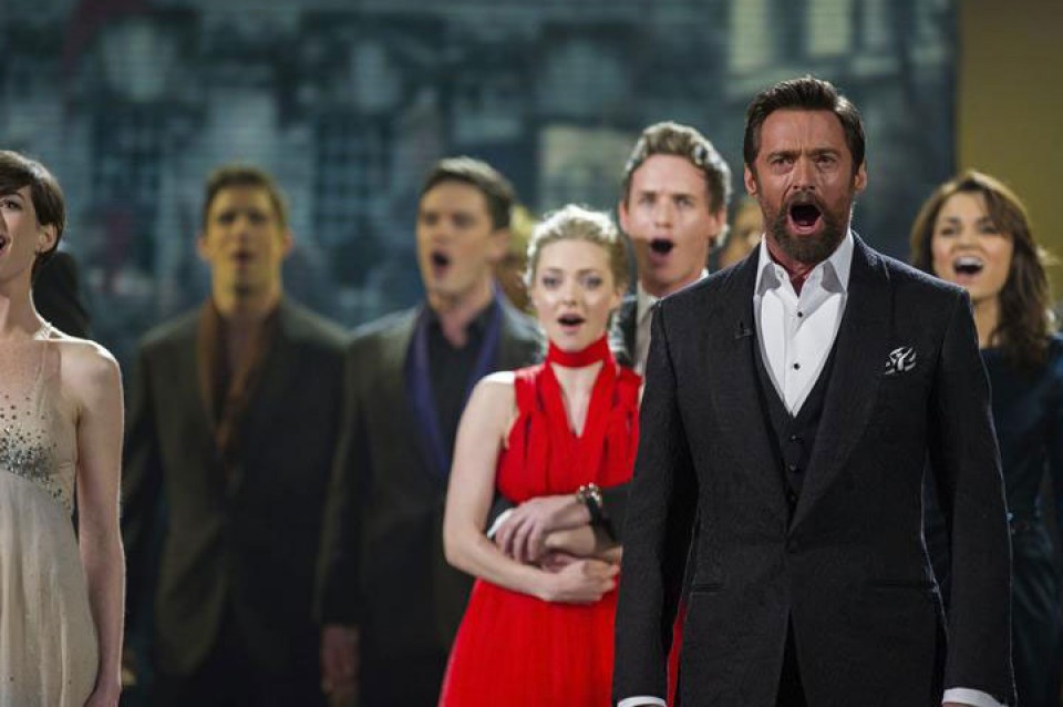 'Miserableak'eko lantaldearen emanaldia. Argazkia: EFE