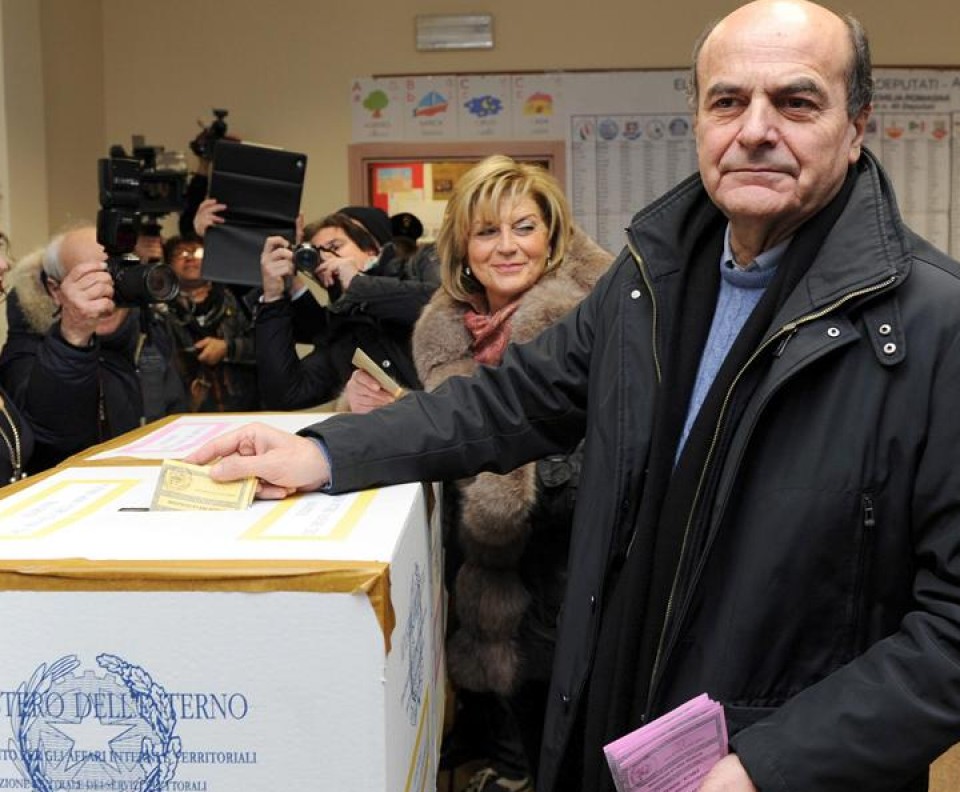 El centro-izquierdista Luigi Bersani ha sido el ganador en las elecciones de Italia. EFE