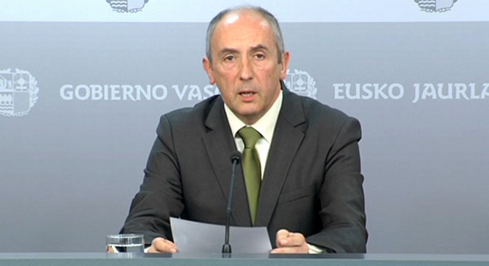 El portavoz del Gobierno Vasco, Josu Erkoreka. EFE