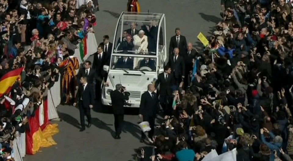 Benedikto XVI.aren azken audientzia. Argazkia: EFE