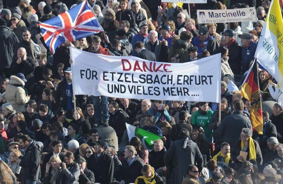 Benedikto XVI.aren azken audientzia. Argazkia: EFE