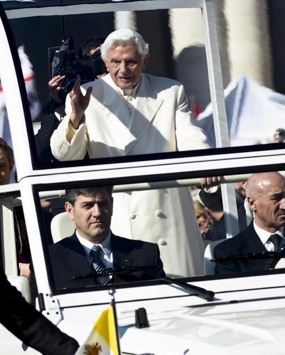 Benedikto XVI.aren azken audientzia. Argazkia: EFE