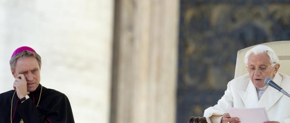 Benedikto XVI.aren azken audientzia. Argazkia: EFE