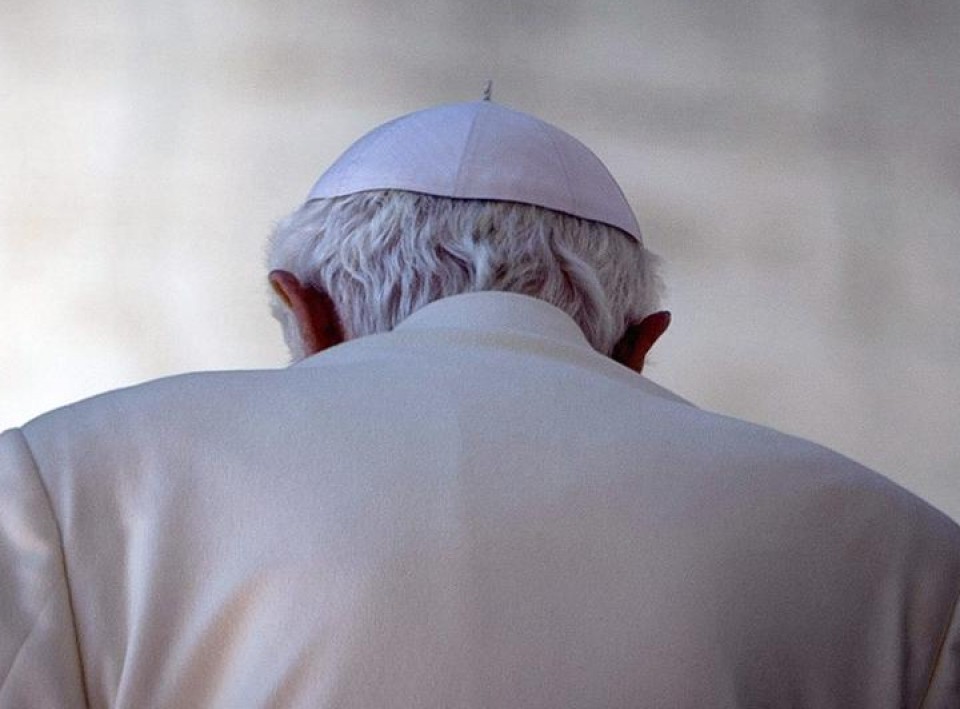 Papa emértito Benedicto XVI. FOto: Efe