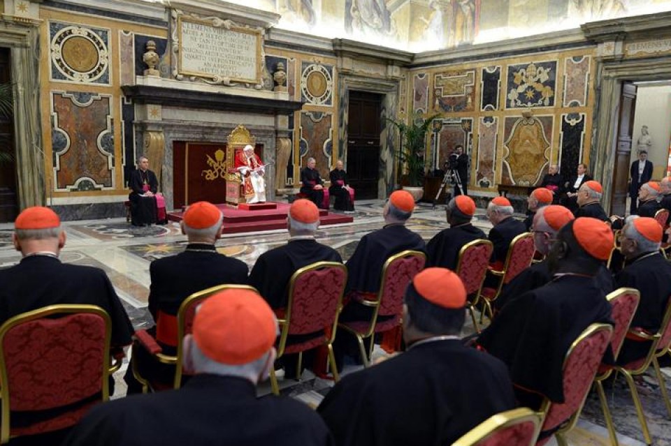 Despedida del Papa. Foto: EFE