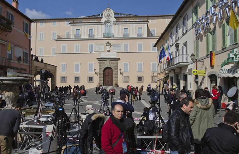 Despedida del Papa. Foto: EFE