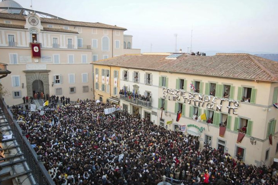 Despedida del Papa. Foto: EFE