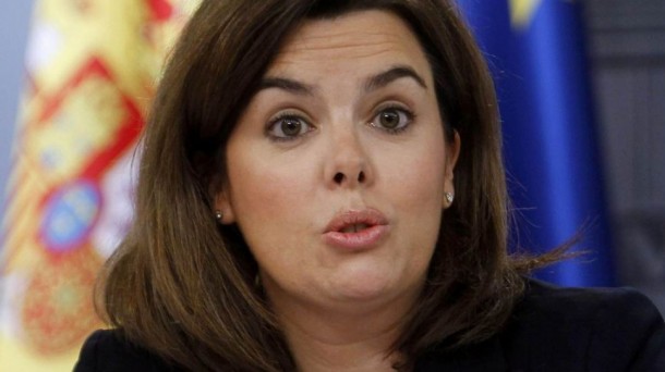 Soraya Sáenz de Santamaría, vicepresidenta del Gobierno