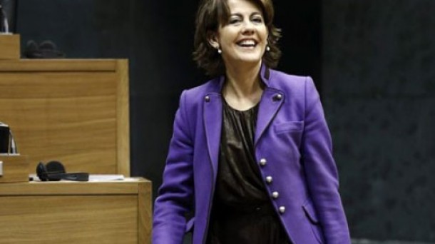 La presidenta de Navarra, Yolanda Barcina.