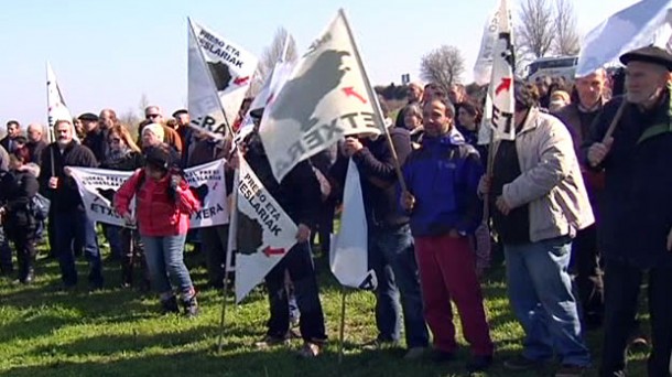 Acto a favor de los encausados por el ''Caso Bateragune''. Foto: eitb.com