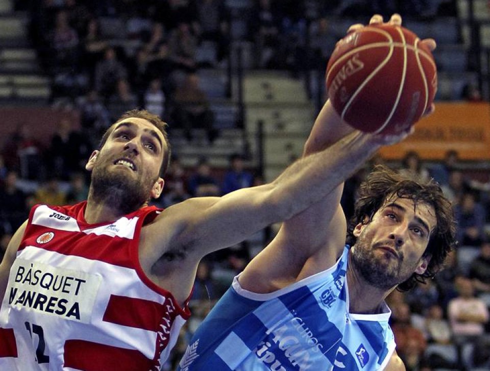 Lagun Aro-Manresa (94-90): Foto: EFE
