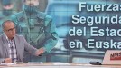 Euskadi gasta 500 millones al año en fuerzas de seguridad del estado