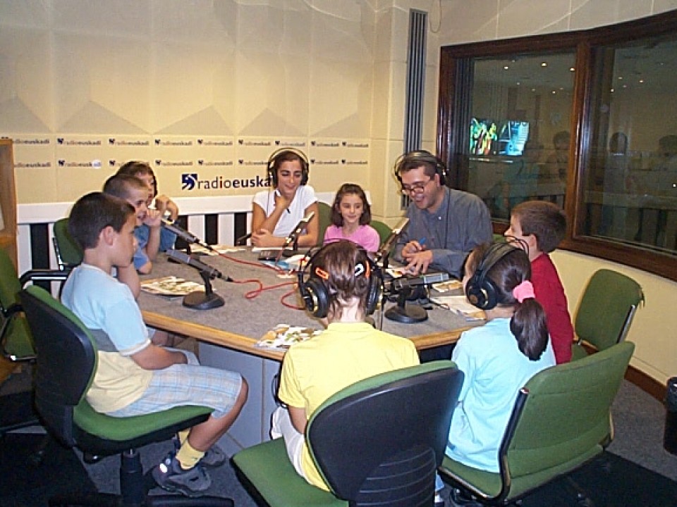 Emisión del programa 'El Altavoz', en 2001