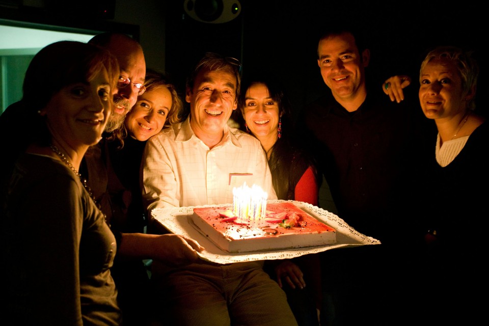 Celebración del 25 aniversario de la emisora, en 2008.