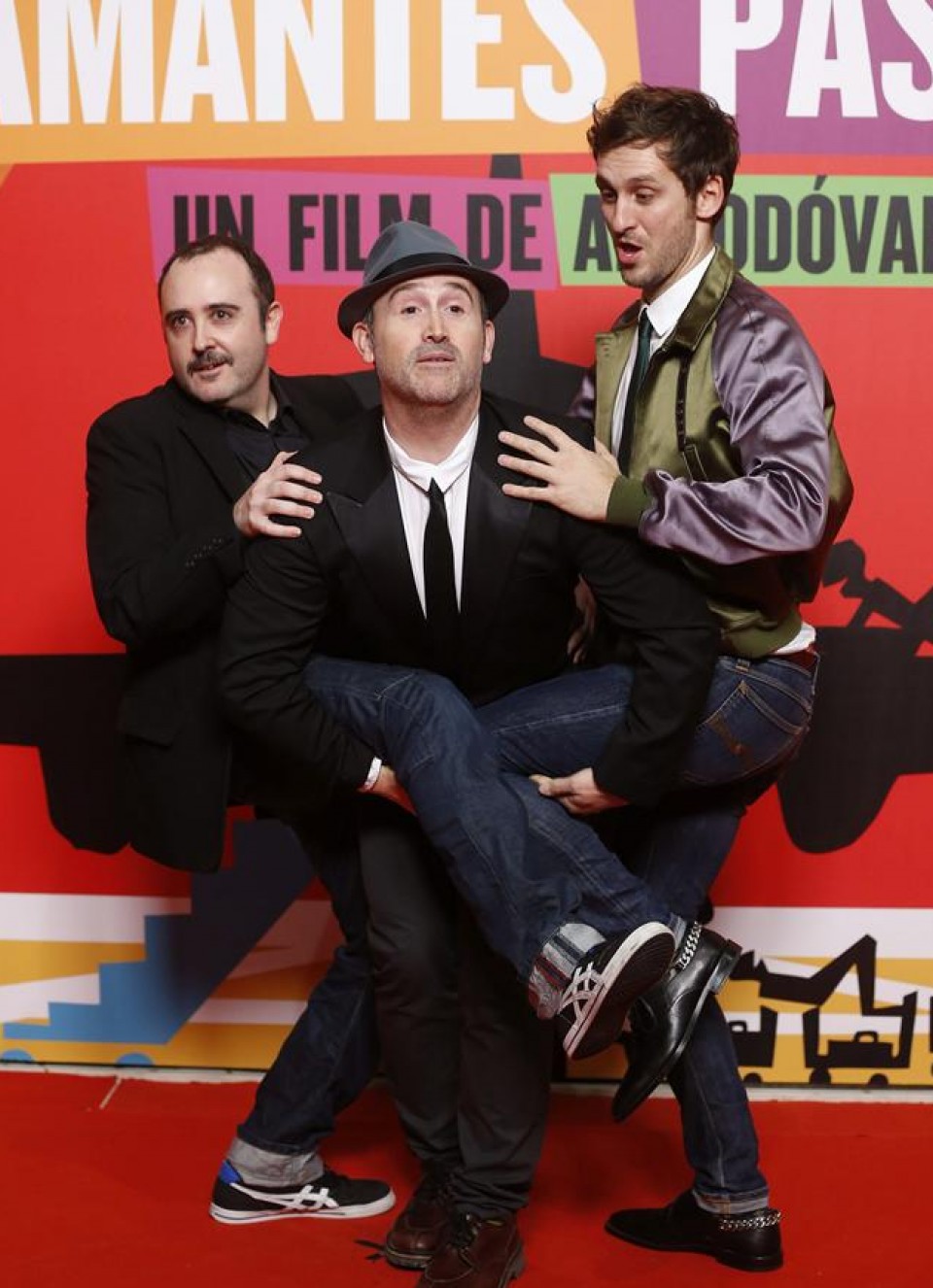 'Los amantes pasajeros' filmaren estreinaldia. Argazkia: EFE