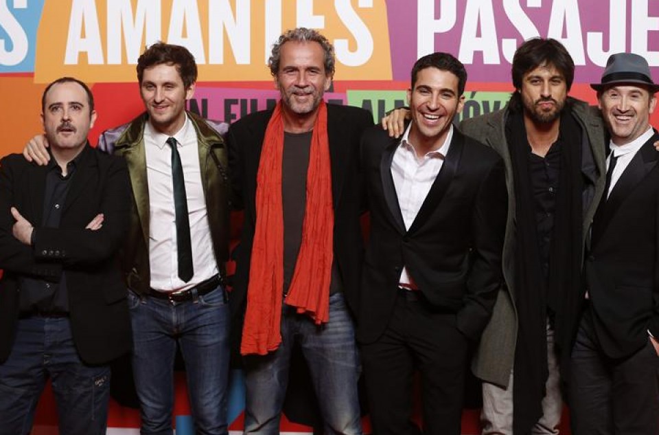 'Los amantes pasajeros' filmaren estreinaldia. Argazkia: EFE