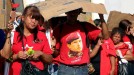 Venezolarrek Hugo Chavez presidente ohia agurtuko dute. Argazkia: EFE title=