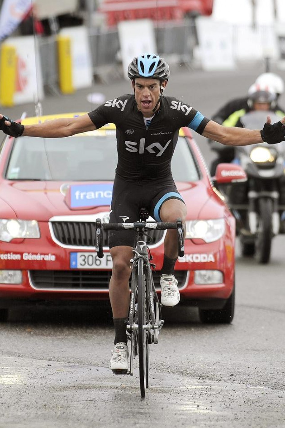 Paris-Niza: Richie Portek irabazi du bosgarren etapa. Argazkia: EFE