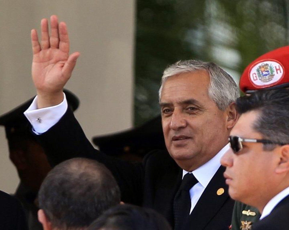 Otto Pérez Molina. Argazkia: EFE