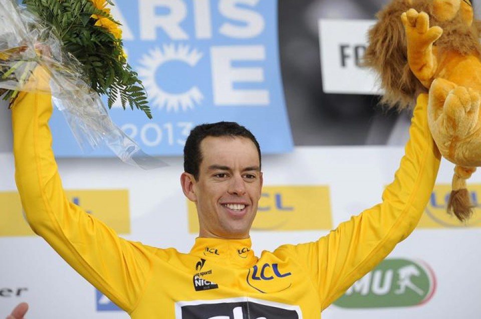 Paris-Niza: Richie Porte, lider berria bosgarren etaparen ondoren. Argazkia: EFE