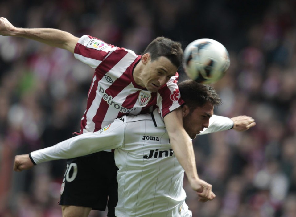 Victoria del Athletic ante el Valencia (1-0)