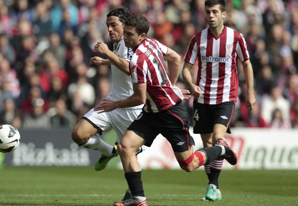 Victoria del Athletic ante el Valencia (1-0)