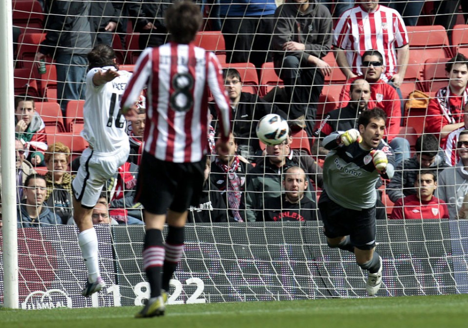 Victoria del Athletic ante el Valencia (1-0)