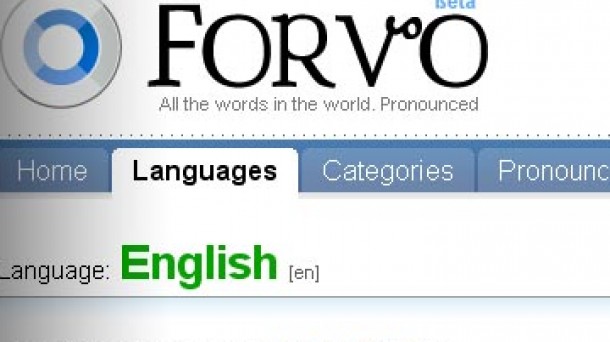 Forvo.com, la Wikipedia de las pronunciaciones