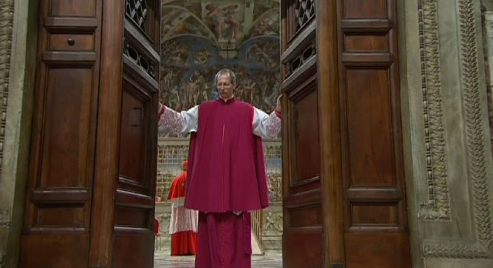 Abian da aita santu berria aukeratzeko konklabea. Argazkia:EITB