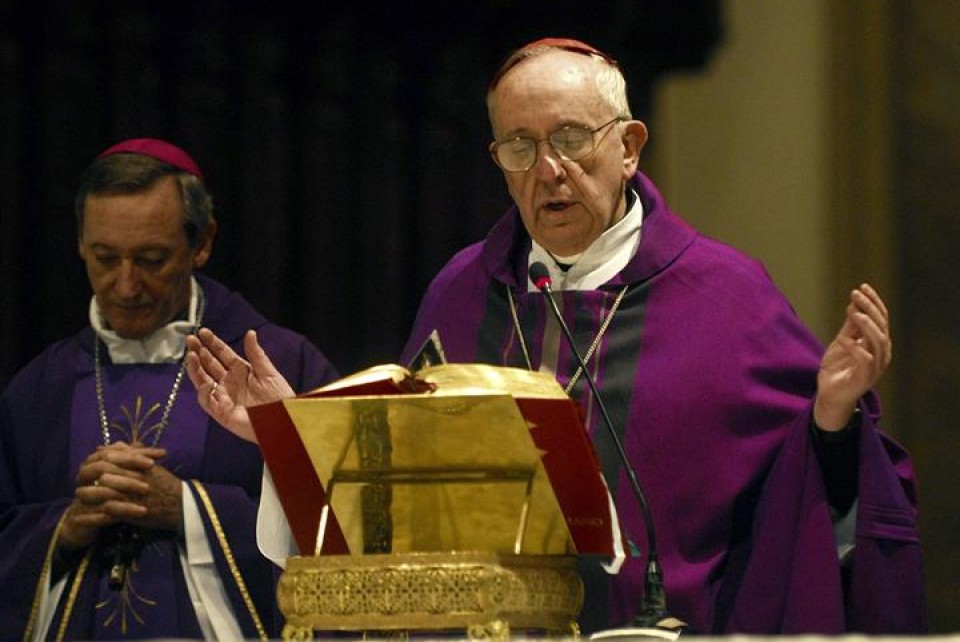 Jorge Mario Bergoglio, el papa Francisco. Foto: Efe.