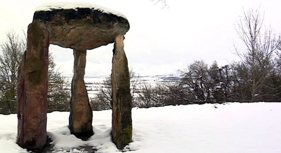 Nieve en Urkiola. Foto: EiTB