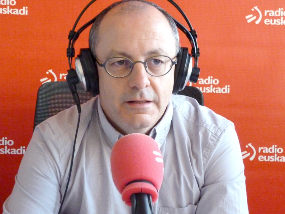 El alcalde de Donostia-San Sebastián, Juan Karlos Izagirre, en Radio Euskadi. EITB