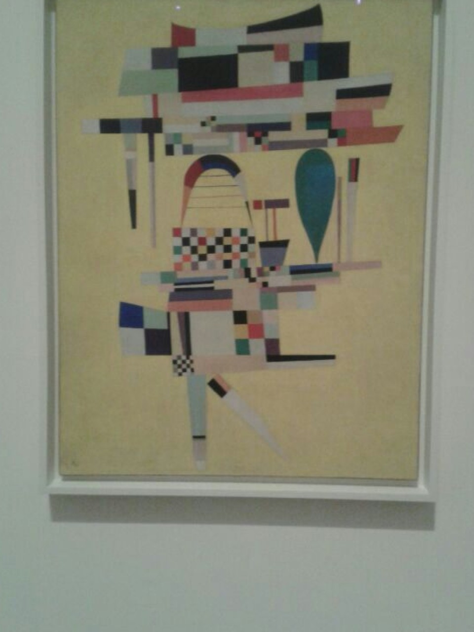 Obra de Kandinsky. Foto: GL