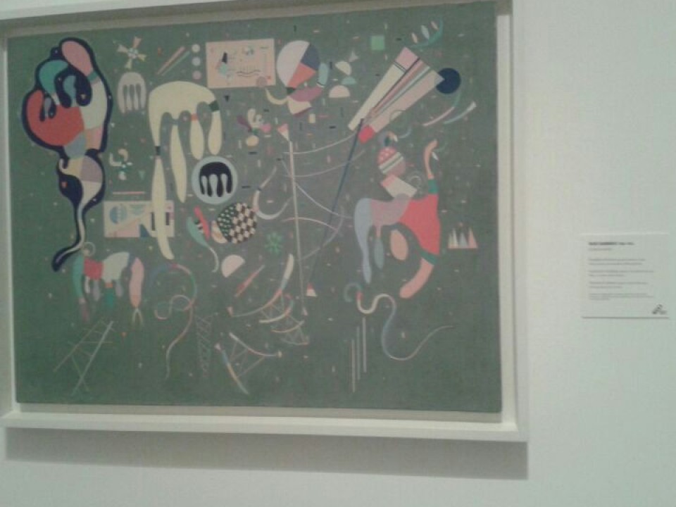 Obra de Kandinsky. Foto: GL