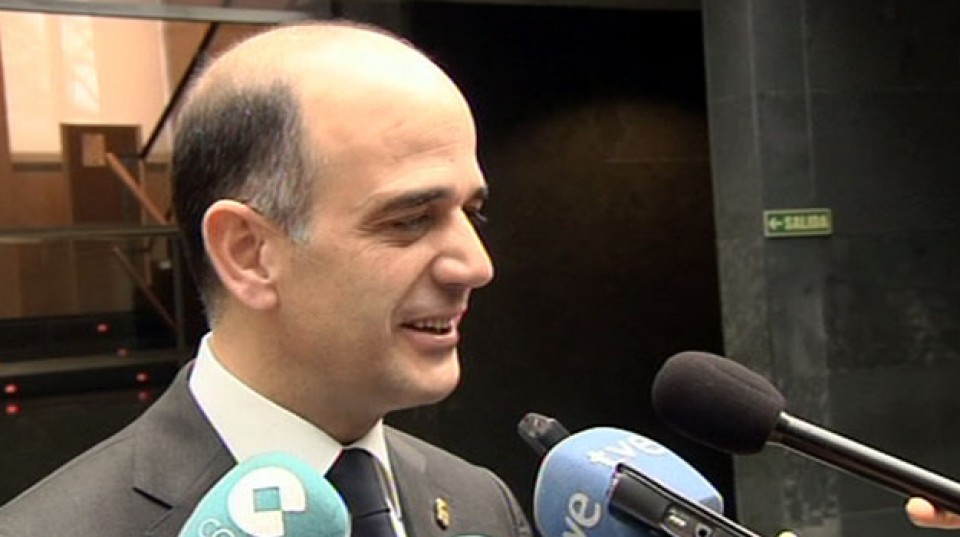 Alberto Catalan Nafarroako Parlamentuko presidentea. EFE