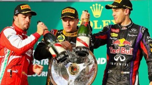 Raikkonen nagusi izan da Melbournen, Fernando Alonsoren aurretik