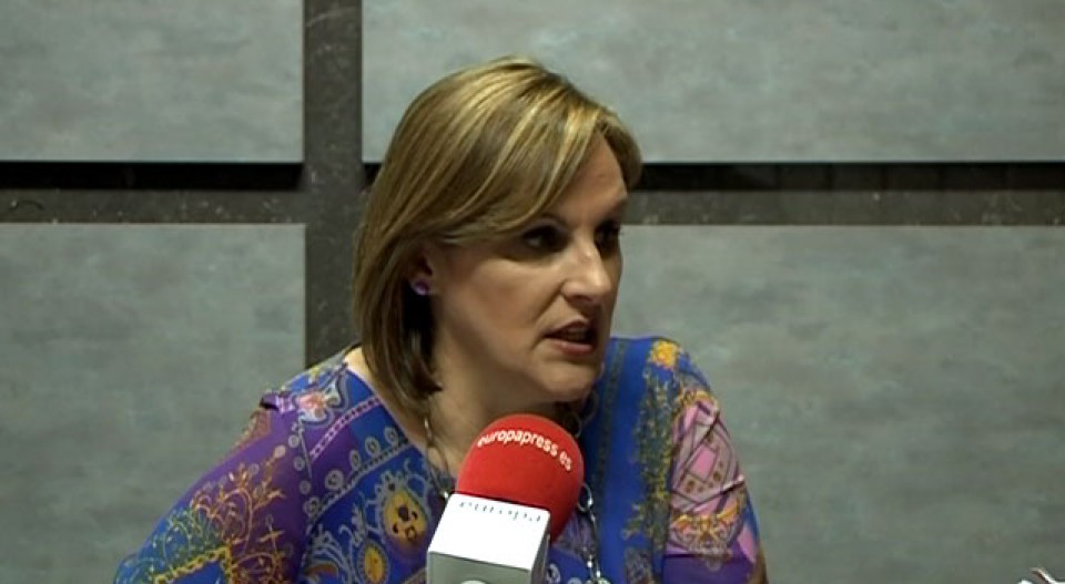 La presidenta del PNV de Bizkaia, Itxaso Atutxa. Foto: EITB