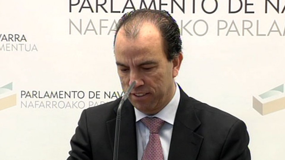Carlos García Adanero, portavoz parlamentario de UPN