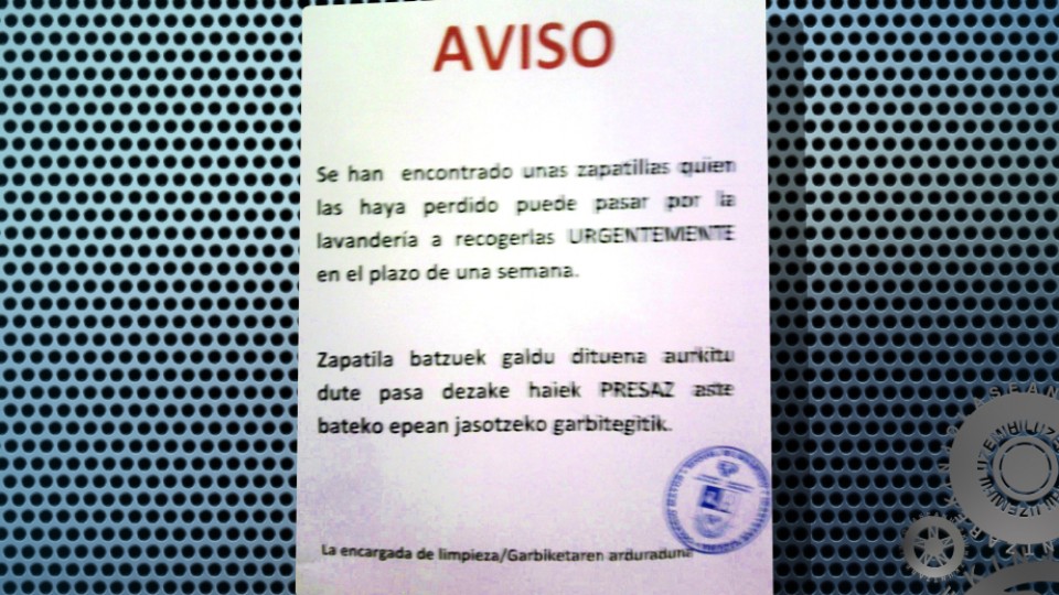 Jaione Auzmendik bidalitako oharra