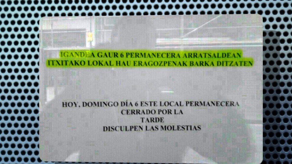 Irati Irizarrek bidalitakoa