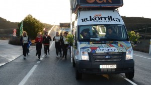 Todo preparado para la llegada de la Korrika 18 a Vitoria-Gasteiz