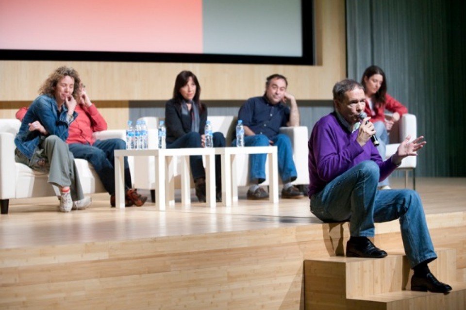Jornada de puertas abiertas en Radio Euskadi en el año 2010. 
